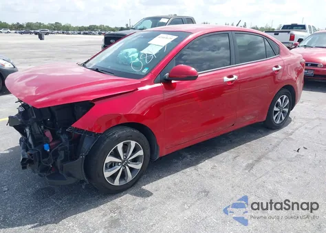 2021 Kia Rio S из США, поврежденный, VIN 3KPA24AD9ME410817